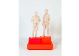 Roselier Agencement - Support œuvres d'art - Socle Statues Daft Punk - New York